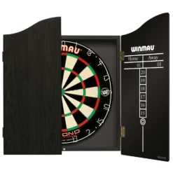 Winmau Professional Darts Cabinet Set -Darts Promotion Store PROFESSIONALDARTBOARDSET50036