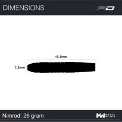 Red Dragon Darts Flightmasters Nimrod -Darts Promotion Store RDD0038 Nimrod 2026g 20 20Image 207 scaled