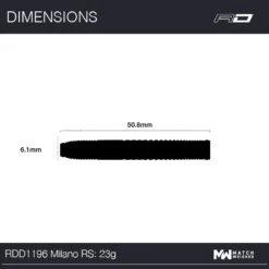 Red Dragon Darts Milano RS -Darts Promotion Store RDD1196MilanoRS23g image7