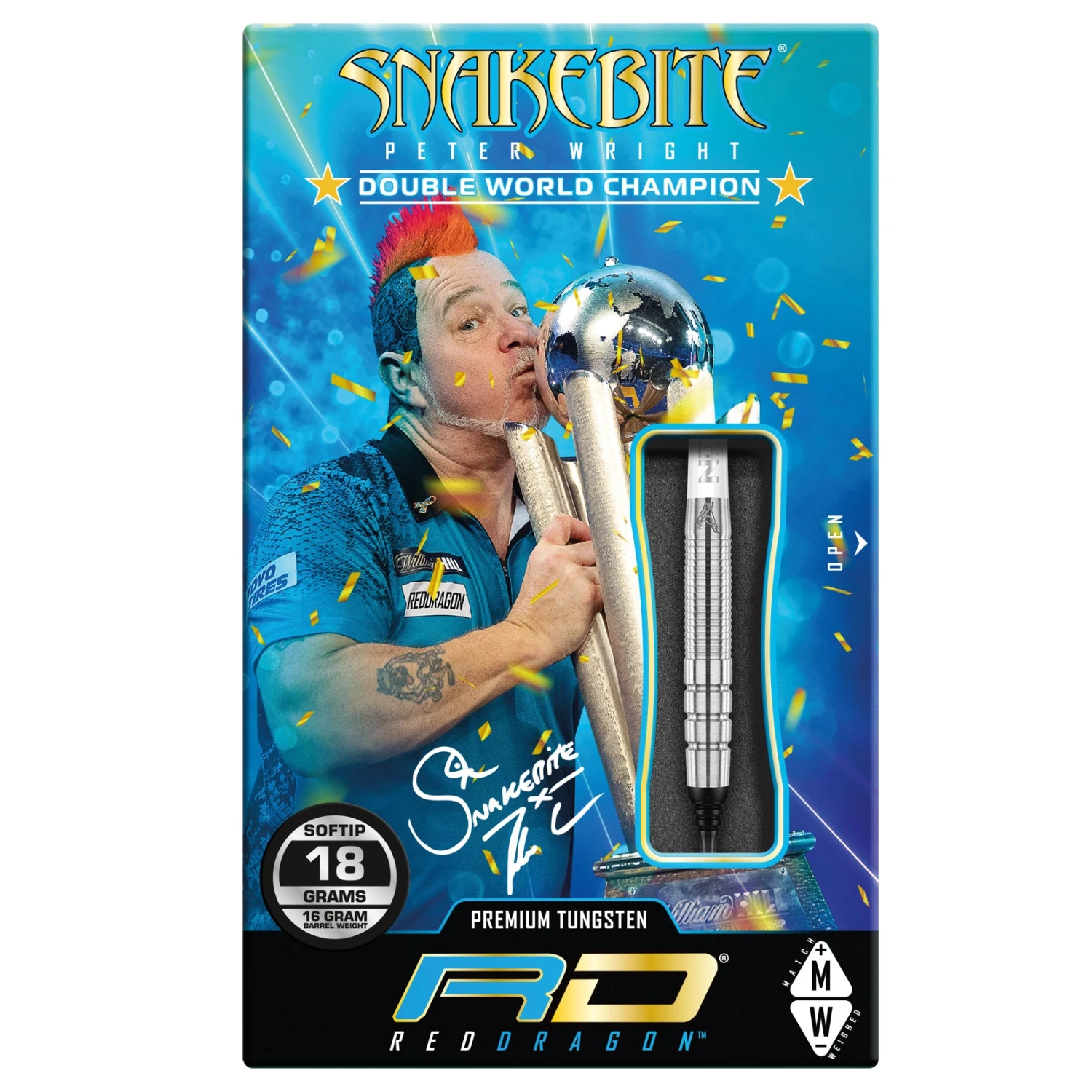 Red Dragon Darts Peter Wright PL15 Soft Tip 4 Red Dragon Darts Peter Wright PL15 Soft Tip - Image 4
