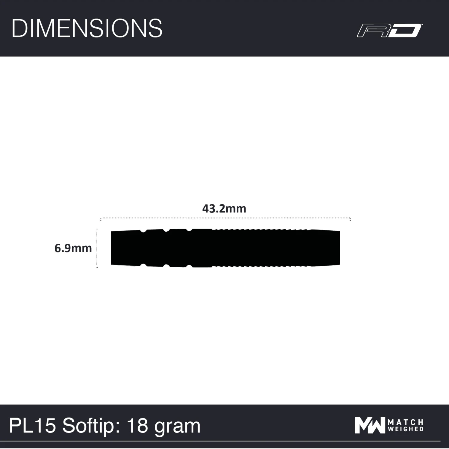 Red Dragon Darts Peter Wright PL15 Soft Tip 7 Red Dragon Darts Peter Wright PL15 Soft Tip - Image 7