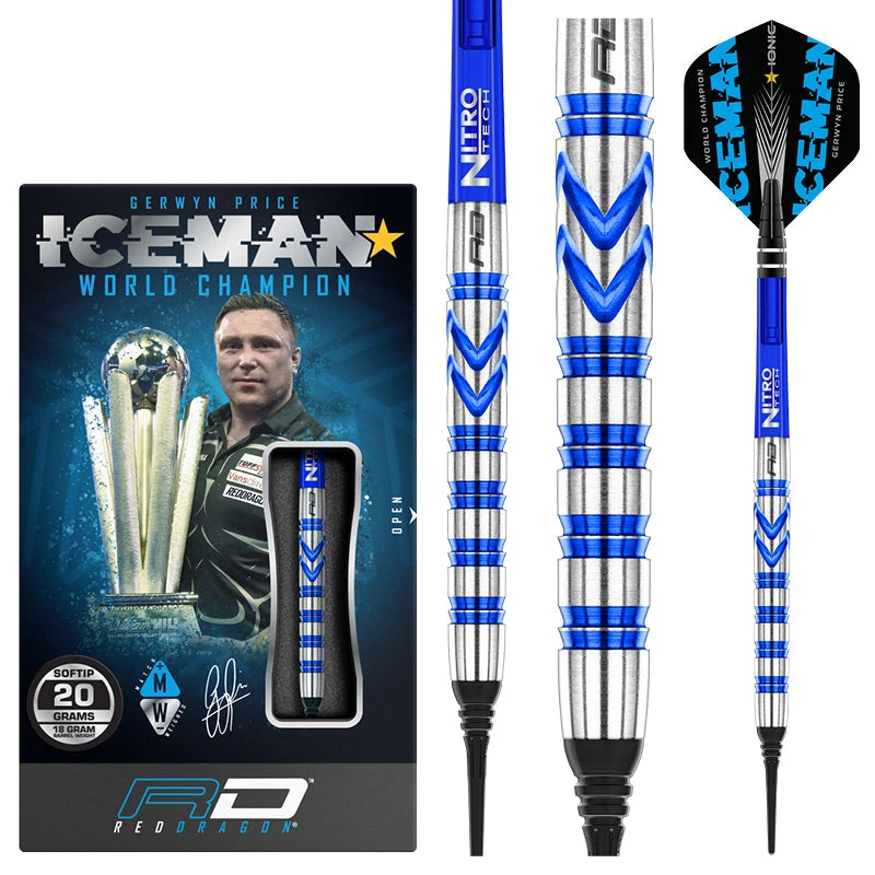 Red Dragon Darts Gerwyn Price Blue Originals Soft Tip 1 Red Dragon Darts Gerwyn Price Blue Originals Soft Tip
