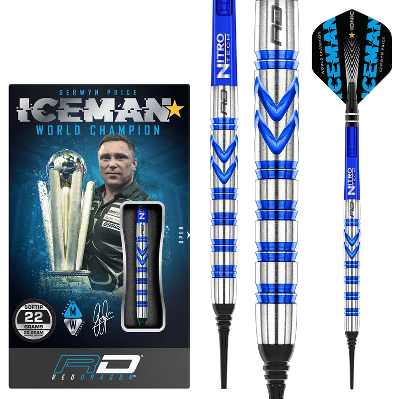 Red Dragon Darts Gerwyn Price Blue Originals Soft Tip 7 Red Dragon Darts Gerwyn Price Blue Originals Soft Tip - Image 7