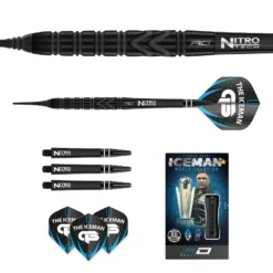 Red Dragon Darts Gerwyn Price Black SE Soft Tip -Darts Promotion Store RDD2163 GerwynPrice BlackSE20gSoftip Image5 scaled
