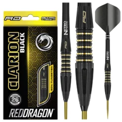 Red Dragon Darts Clarion Black -Darts Promotion Store RDD2252ClarionBlack26g Image