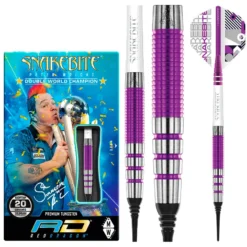 Red Dragon Darts Peter Wright Snakebite PL15 Medusa Soft Tip