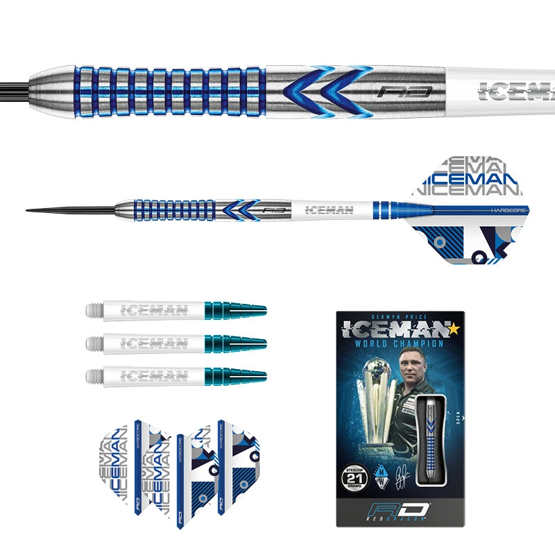 Red Dragon Darts Gerwyn Price Iceman Contour 5 Red Dragon Darts Gerwyn Price Iceman Contour - Image 5