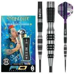 Red Dragon Darts Peter Wright Black Racer -Darts Promotion Store RDD2382 Peter Wright Black Racer 24g Image 1 1673274012