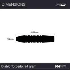 Winmau Diablo 1 -Darts Promotion Store RDD2435 2024g 20Diablo 20Torpedo 20 20image 207