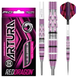 Red Dragon Darts Artura Shocking Pink