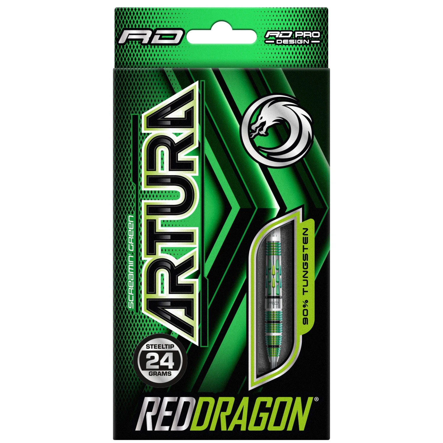 Red Dragon Darts Artura Screamin' Green 4 Red Dragon Darts Artura Screamin' Green - Image 4