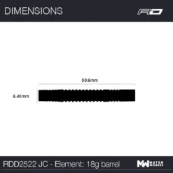 Red Dragon Darts Jonny Clayton Element Soft Tip -Darts Promotion Store RDD2522 20Jonny 20Clayton 20 20Element 2018g 20barrel 20 20image 207