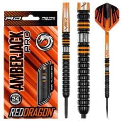 Red Dragon Darts Amberjack Pro 1 -Darts Promotion Store RDD2527AmberjackPro Barrel1Parallel 24g image