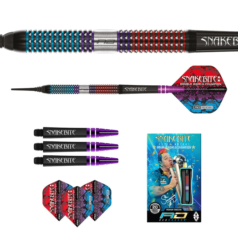Red Dragon Darts Peter Wright Snakebite Spirit Soft Tip 6 Red Dragon Darts Peter Wright Snakebite Spirit Soft Tip - Image 6