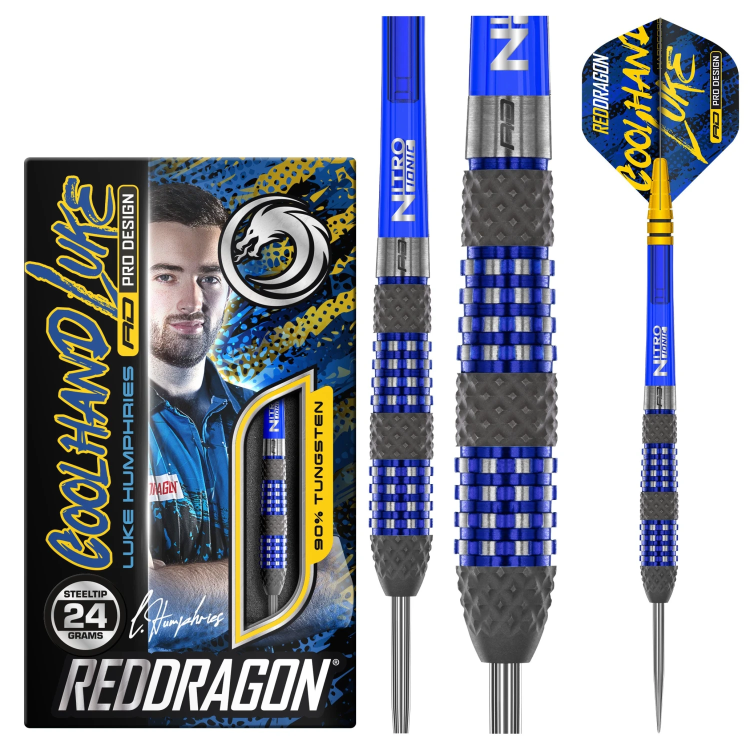 Red Dragon Darts Luke Humphries TX2 Atomised 8 Red Dragon Darts Luke Humphries TX2 Atomised - Image 8