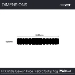 Red Dragon Darts Gerwyn Price Firebird Soft Tip -Darts Promotion Store RDD2569 2018g 20 20 Image7