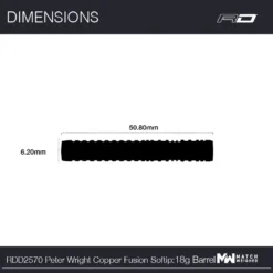 Red Dragon Darts Peter Wright Copper Fusion Soft Tip -Darts Promotion Store RDD2570 20Peter 20Wright 20 2018g 20 Image7