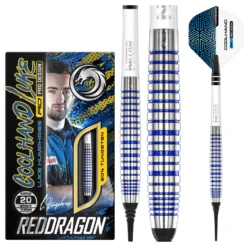 Red Dragon Darts Luke Humphries TX3 Cool Blue S.E. Soft Tip