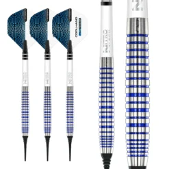 Red Dragon Darts Luke Humphries TX3 Cool Blue S.E. Soft Tip -Darts Promotion Store RDD2662LukeHumphries TX3CoolBlueSESoftip18g Image6
