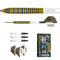 Red Dragon Darts Luke Humphries TX3 Gold S.E. -Darts Promotion Store RDD2663LukeHumphriesTX3GoldSE22g Image5