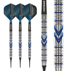 Red Dragon Darts Gerwyn Price Midnight Edition Soft Tip -Darts Promotion Store RDD2667GerwynPriceIcemanMidnightEdition18g Image6