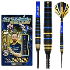 Red Dragon Darts Luke Humphries TX4 Avenger -Darts Promotion Store RDD2699 Luke Humphries WC TX4 Avenger 24g Image