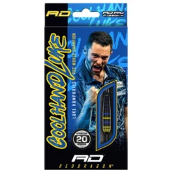 Red Dragon Darts Luke Humphries Cool Hand Brass -Darts Promotion Store RDD2701LukeHumphriesWCBrass20g Image4