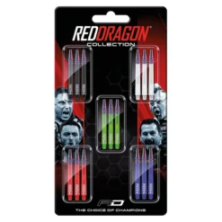 Red Dragon Darts Red Dragon Nitro Ionic Shaft Collection Card