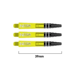Red Dragon Darts Nitrotech Shafts -Darts Promotion Store RDD C795NitrotechIntermediate Yellow Image 1