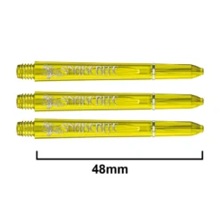 Red Dragon Darts Snakebite Signature Series Shafts -Darts Promotion Store RDD C807 Snakebite Logo Polycarbonate Yellow Medium Image1 1671114618