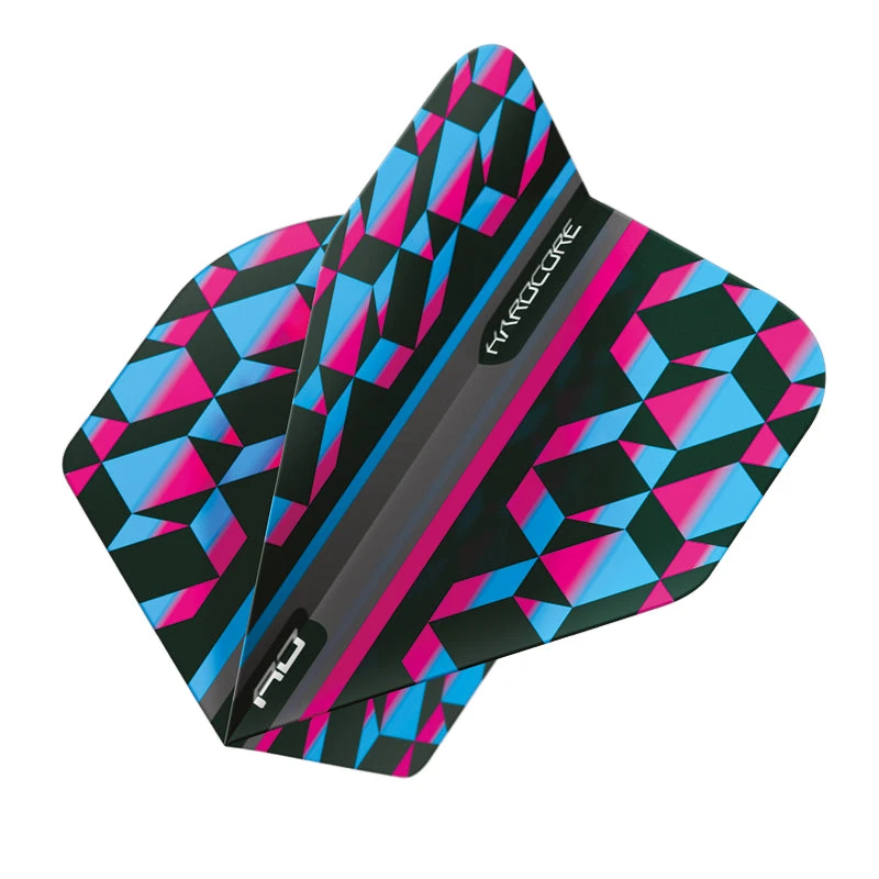 Red Dragon Darts Pink, Blue & Black Geometric Hardcore Radical Standard