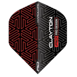 Red Dragon Darts Jonny Clayton Red & Black Hardcore Premium Standard -Darts Promotion Store RDD F6820 Hardcore 20JONNY 20CLAYTON 20RED 20AND 20BLACK 20 20Image 203