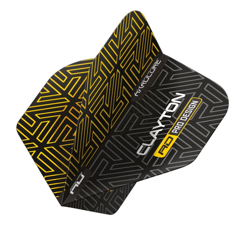 Red Dragon Darts Jonny Clayton Gold & Black Hardcore Premium