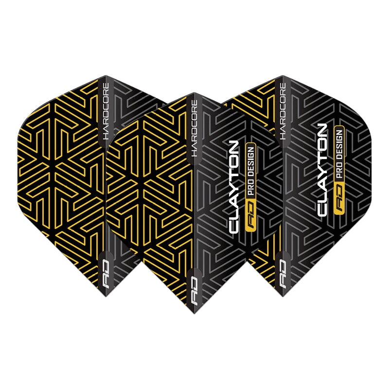 Red Dragon Darts Jonny Clayton Gold & Black Hardcore Premium - Image 2