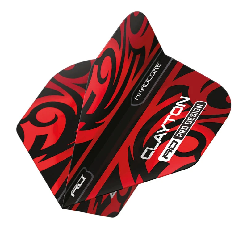 Red Dragon Darts Jonny Clayton Red & Black Tribal Hardcore Standard