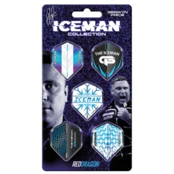 Red Dragon Darts Gerwyn Price Iceman Hardcore Flight Collection Card