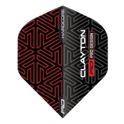 Red Dragon Darts Jonny Clayton Hardcore Flight Collection Card -Darts Promotion Store RDD X0800 20JC 20FLIGHT 20COLLECTION 20 20Image 203