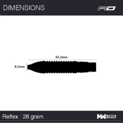 Red Dragon Darts Reflex -Darts Promotion Store Reflex 28g Image 7 1620811214