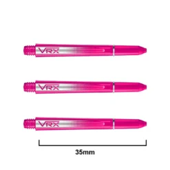 Red Dragon Darts VRX Shafts -Darts Promotion Store VRX Short Pink