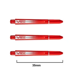 Red Dragon Darts VRX Shafts -Darts Promotion Store VRX Short Red