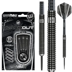Winmau Blackout 1 -Darts Promotion Store WM2424 Blackout 21g Image 1 1666622013