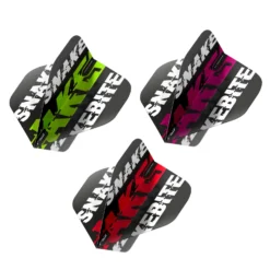 Red Dragon Darts Hardcore Peter Wright Snakebite Flight Pack 3