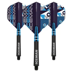 Red Dragon Darts Gerwyn Price Blue Hardcore Nitrotech Combo