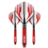 Red Dragon Darts Flight & Shaft Combo - Nitrotech Red