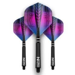 Red Dragon Darts Flight & Shaft Combo - Nitrotech Rainbow