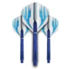 Red Dragon Darts Flight & Shaft Combo - VRX Blue