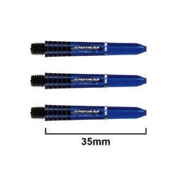 Winmau Prism Force Shafts -Darts Promotion Store c470 prism force short blue