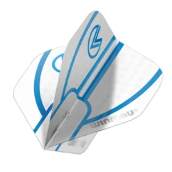 Winmau Vincent Van Der Voort White & Blue Prism Alpha