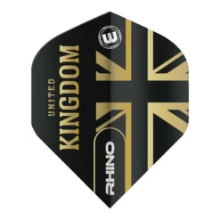 Winmau Black & Gold United Kingdom Rhino Standard -Darts Promotion Store f6536 x 1