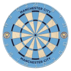 Red Dragon Darts Manchester City Football Club Dartboard